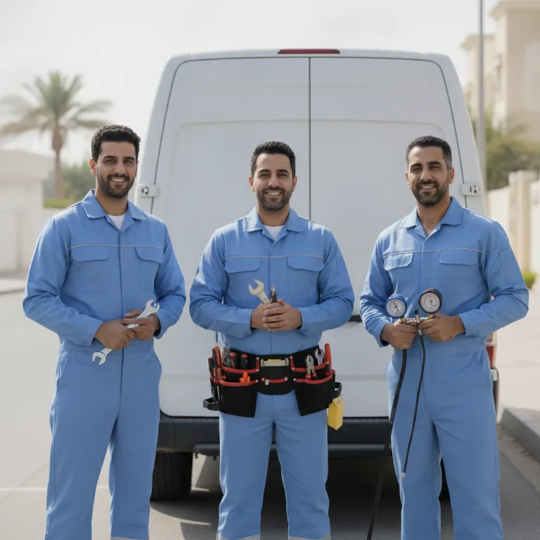 إصلاح مضخة حرارية فريق في العين